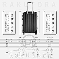 【色:ローズゴールド_サイズ:Sサイズ(36L機内持込)】rakutora 楽 楽天市場】【アウトレット】【縦ストライプ / ローズゴールド】スーツ