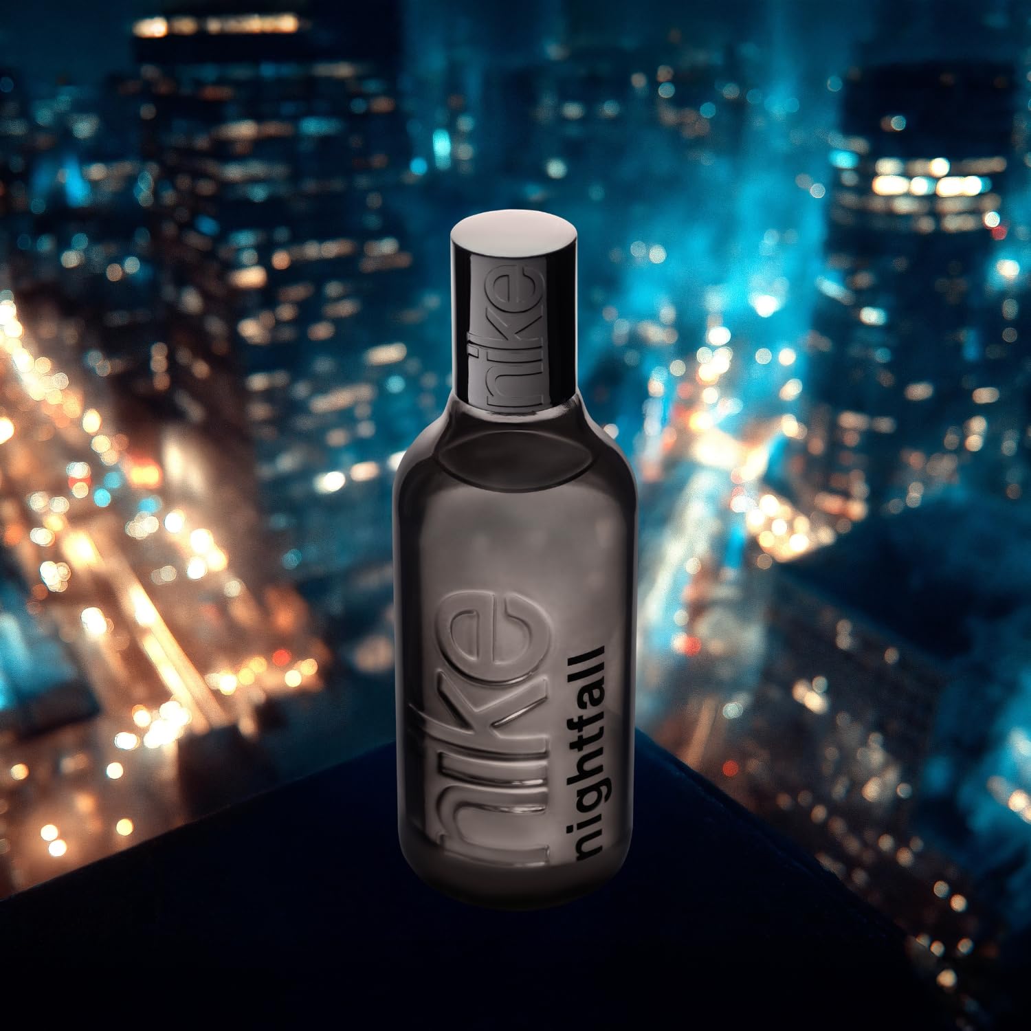NIKE - Nightfall Man 150 ml, Colonia Hombre, Perfume Formato Líquido, Eau de Toilette Natural y Masculina, Aroma de Floral Frutal, Fragancia Fresca y de Larga Duración