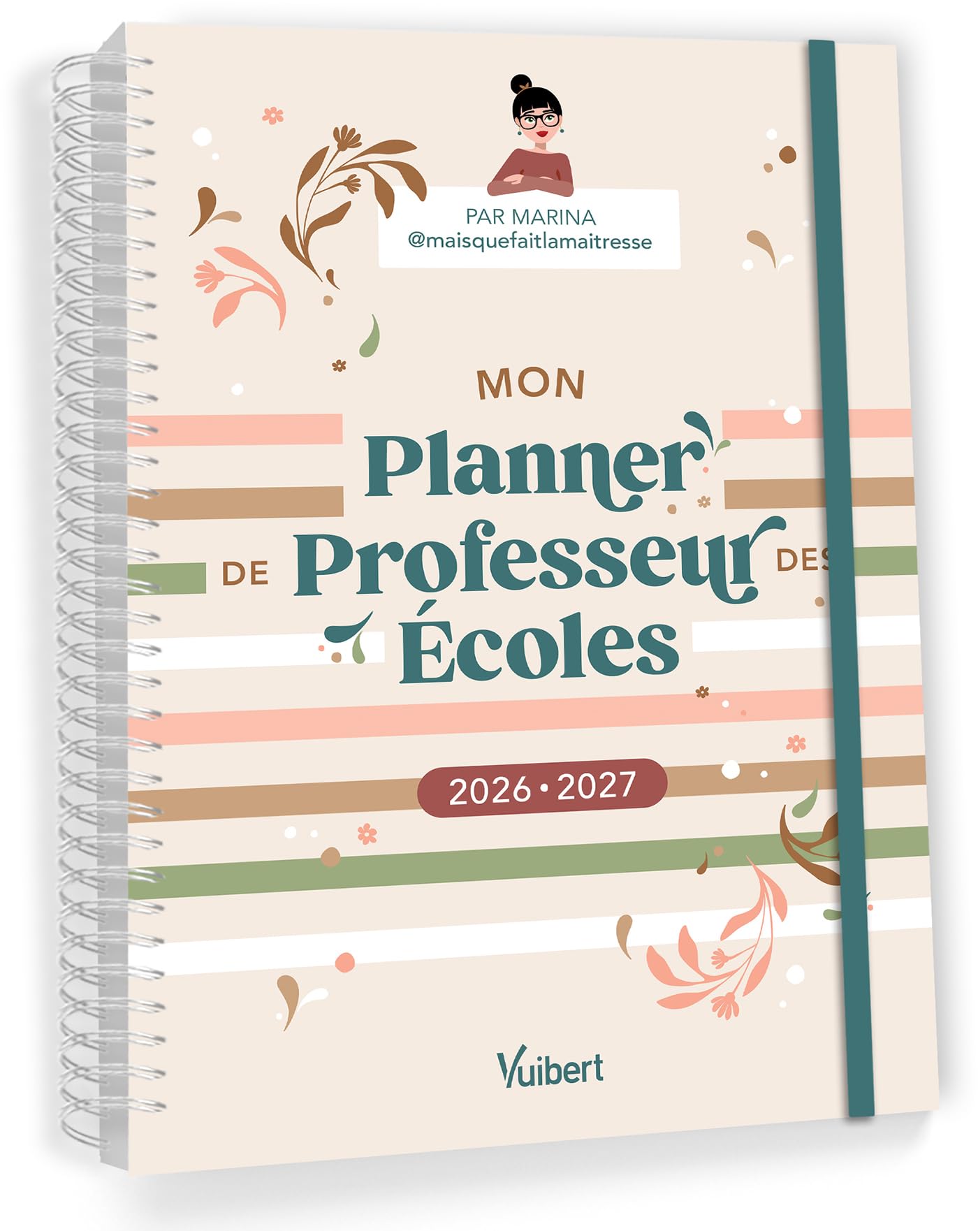 Mon Planner de professeur des écoles 2026/2027: Cahier journal, Suivi des élèves, Gestion administrative