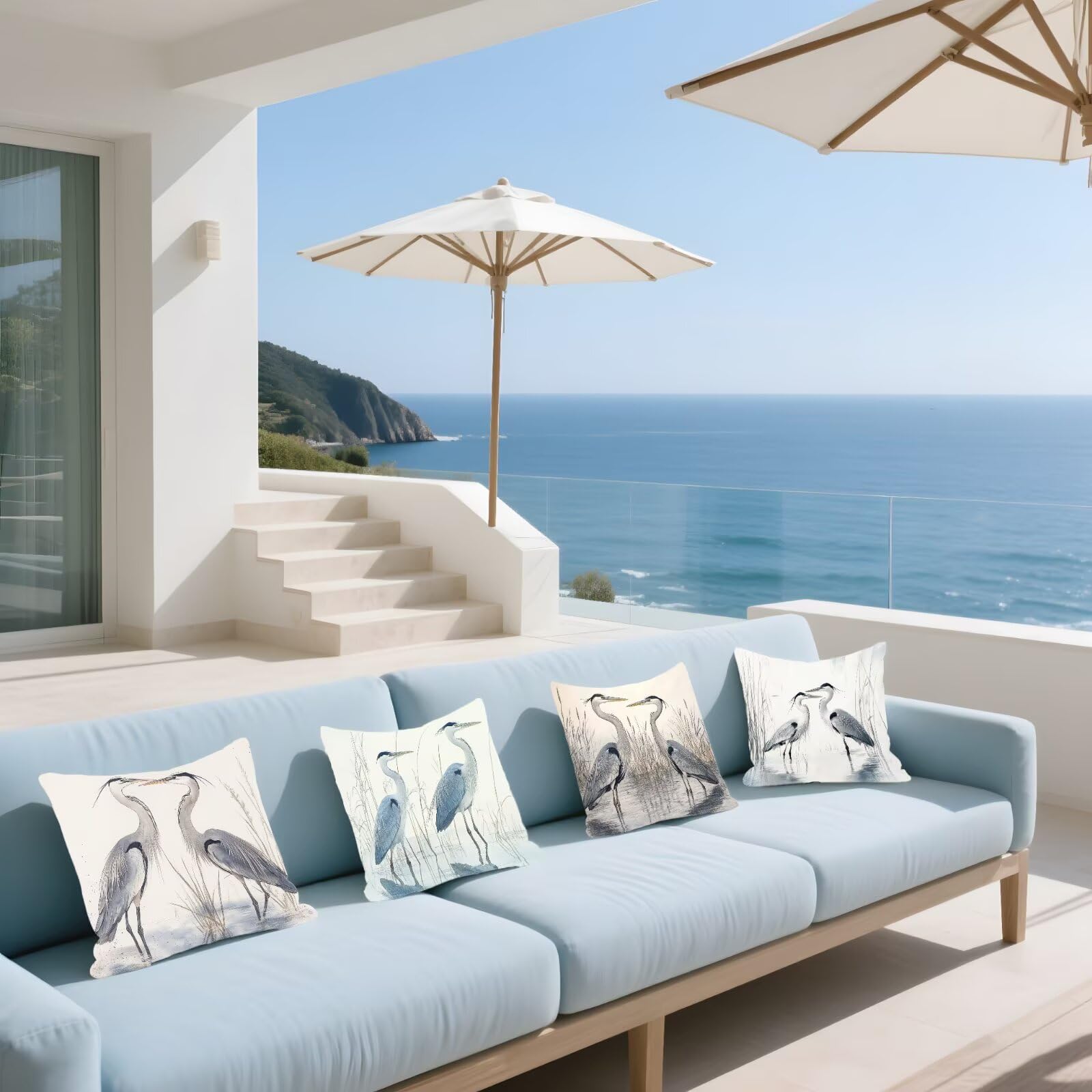 Cojines Sofa Fundas Cojines 60x60cm SúPer Suave Cojin En blanco y negro Animal Juego de 4, Fundas Almohada Impermeable Exterior, Interior Y Exterior Cojin Decorativos, Para JardíN Sillaterraza P-201