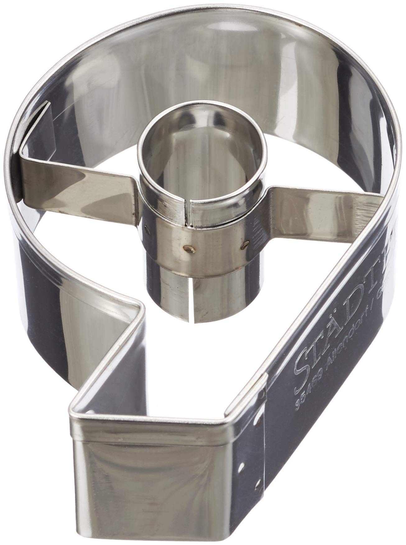 Städter Formine per Biscotti Albero di Natale 5 Misure Acciaio Inox