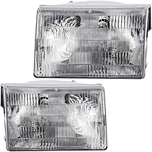 EPIC LIGHTING Halogen Replacement Spec Headlights Compatible with JE.EP 93-98 GRAND CHEROKEE [ CH2502104 CH2503104 56005093 56005092 ] Pair