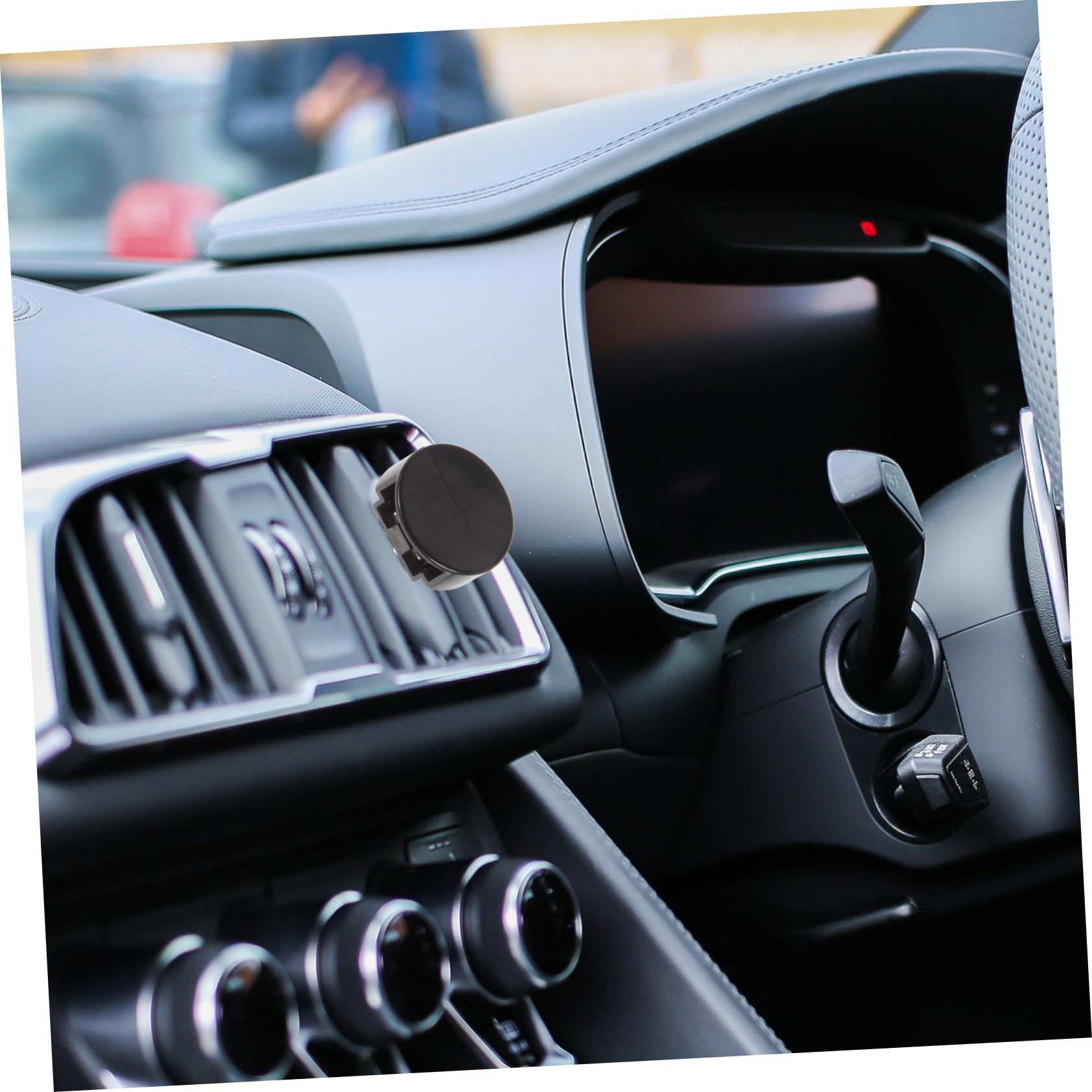 OUNONA Clip Profumatori Auto per Ventilazione, Accessorio Auto Nero in Plastico Presa Ferma e Design Semplice, per Vacanze Estive, Confezione da 100 Pezzi