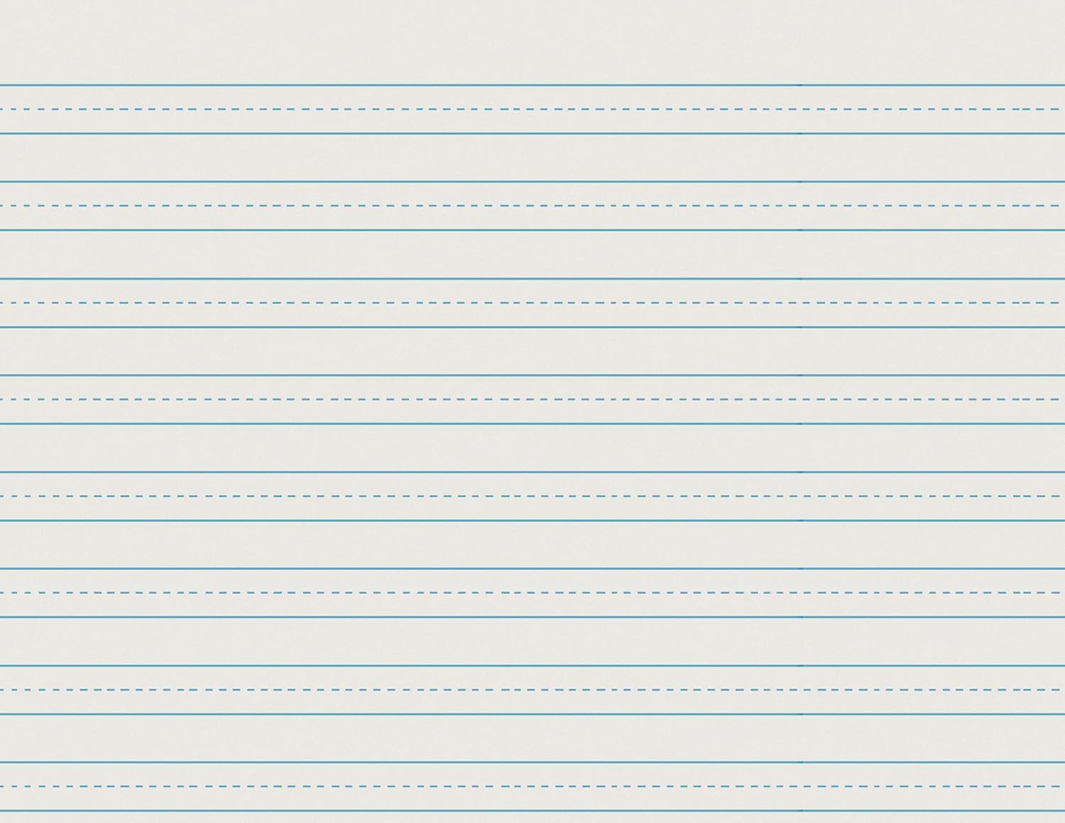 Amazon.com: School Smart Skip-A-Line Ruled Writing Paper, 1/2 Inch ...