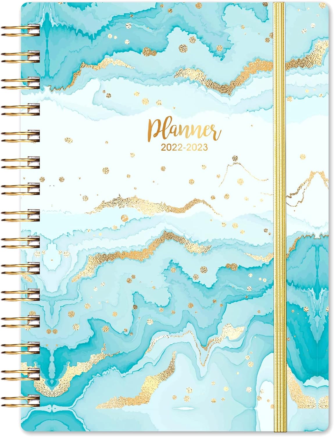 Academic Planner 2022-2023 - Weekly Monthly Planner 2022-2023, 6.4" x 8.5", from July 2022 to June 2023, 12 Months Planner with Marked Tab and Ample Lined Writing Blocks, Hard Cover, Good for Planning