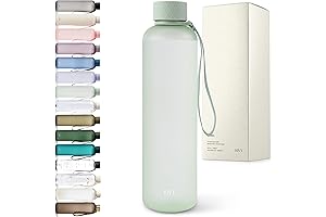 BKR - 32oz Leakproof and Shatterproof Water Bottle in Matte Mint