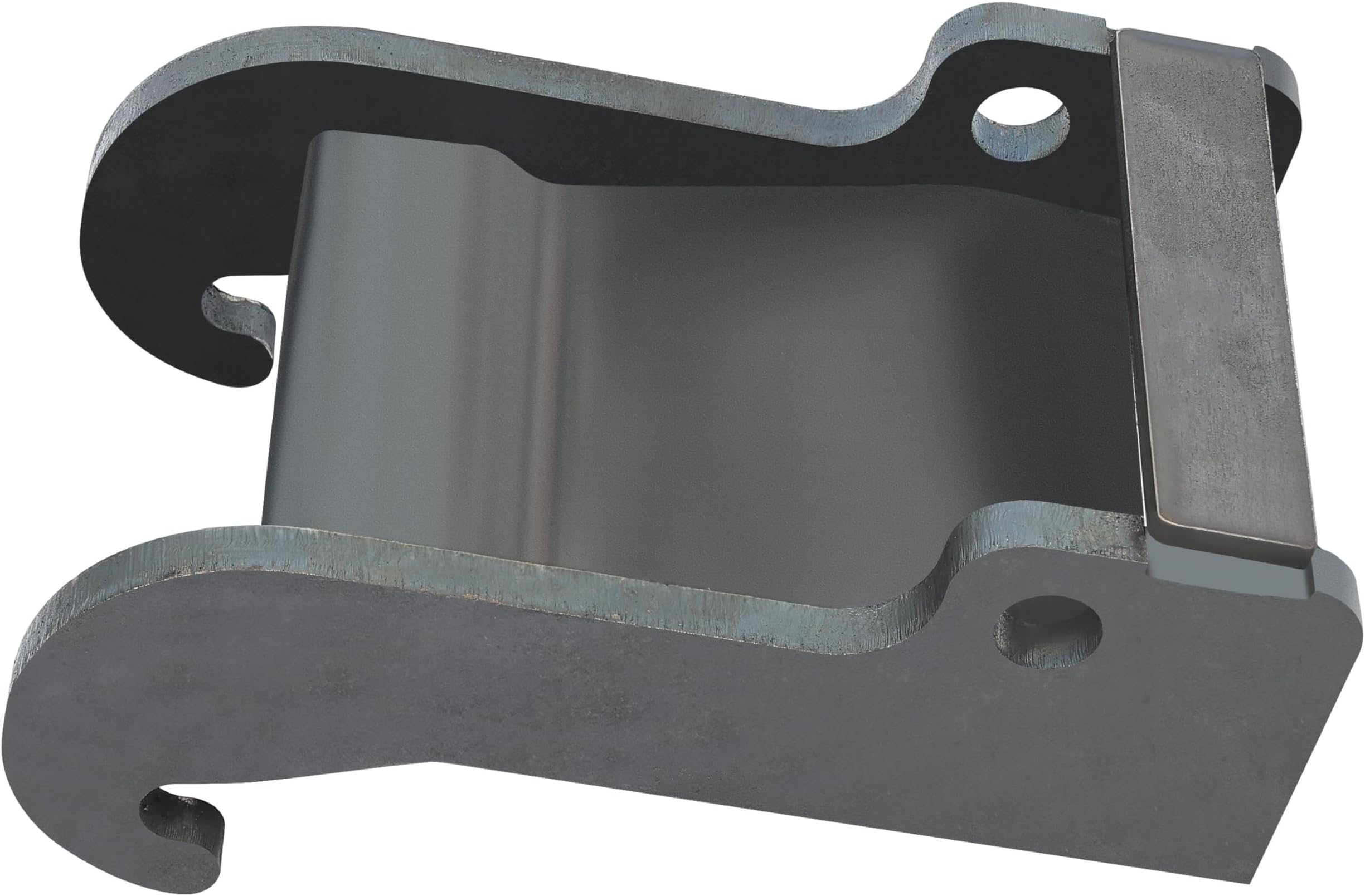 HECASA X - Change 3/4 in Quick Attach Coupler Bracket Compatible with Bobcat and E Series Models Quick Connection of Small Excavator Bucket Mounting Accessories Steel