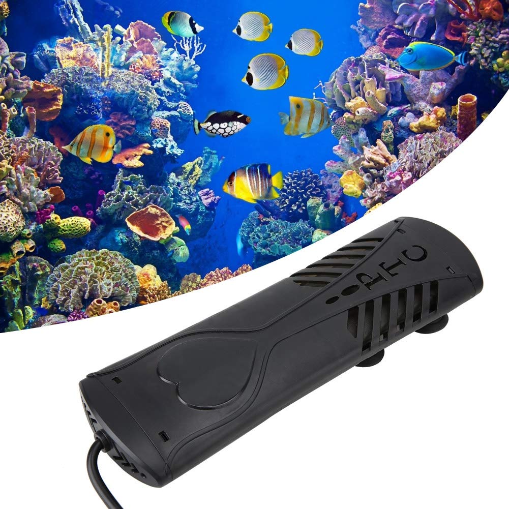 Calentador de Acuario, Temperatura Ajustable, Apagado Automático, Pantalla LED, Calentador Digital de Pecera PTC, Varilla de Calentamiento de Acuario con Ventosa (1000W)