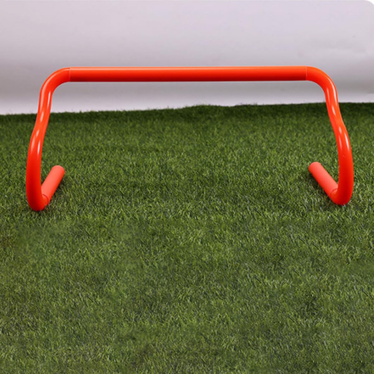 3pcs Detachable Mini Hurdles Agility Training Equipment for Orange Portable Soccer Football Basketball Speed Workout Drills Indoor Outdoor
