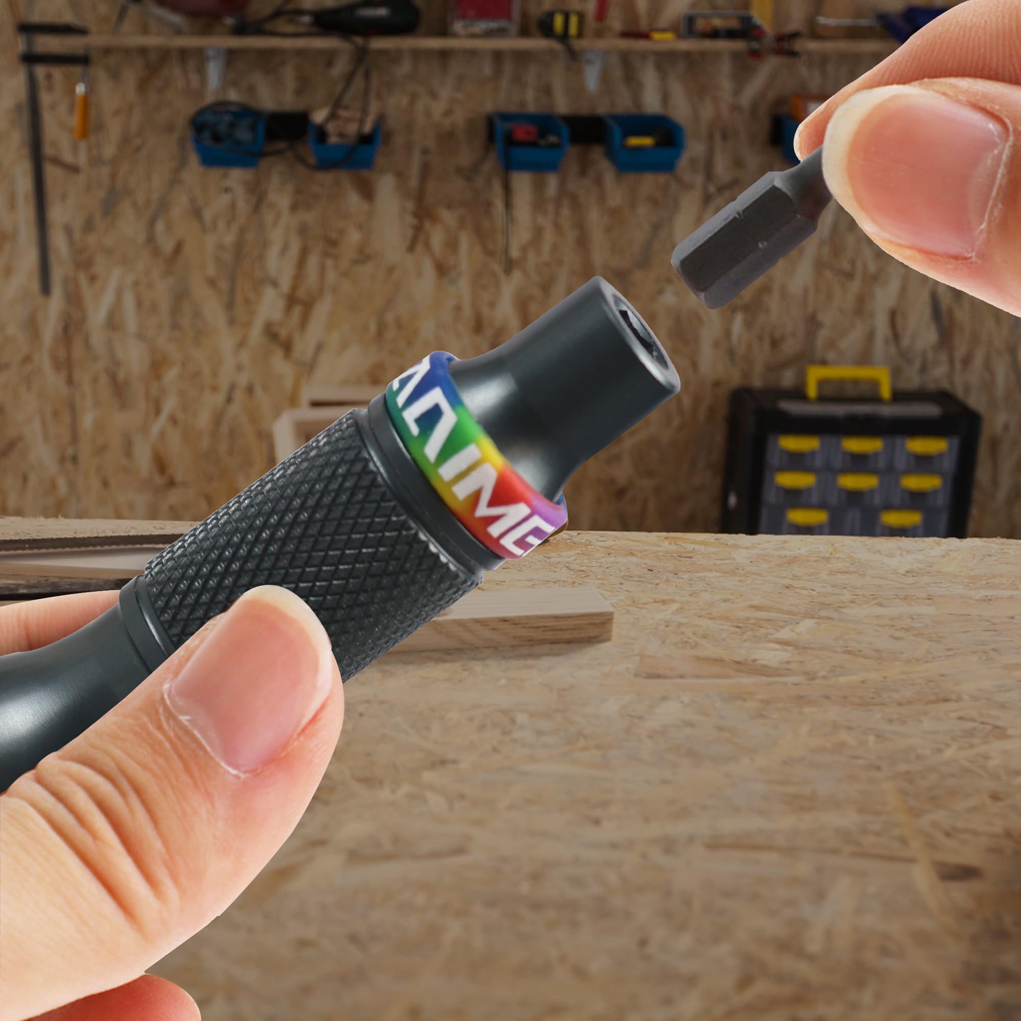 Destornillador Multibit, Juego Portátil con Puntas Intercambiables,Herramienta Reparación para Hogar Bricolaje y Electrónica