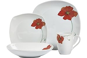 Poppy: Pleasingly Square Dinnerware, Enchanting Table