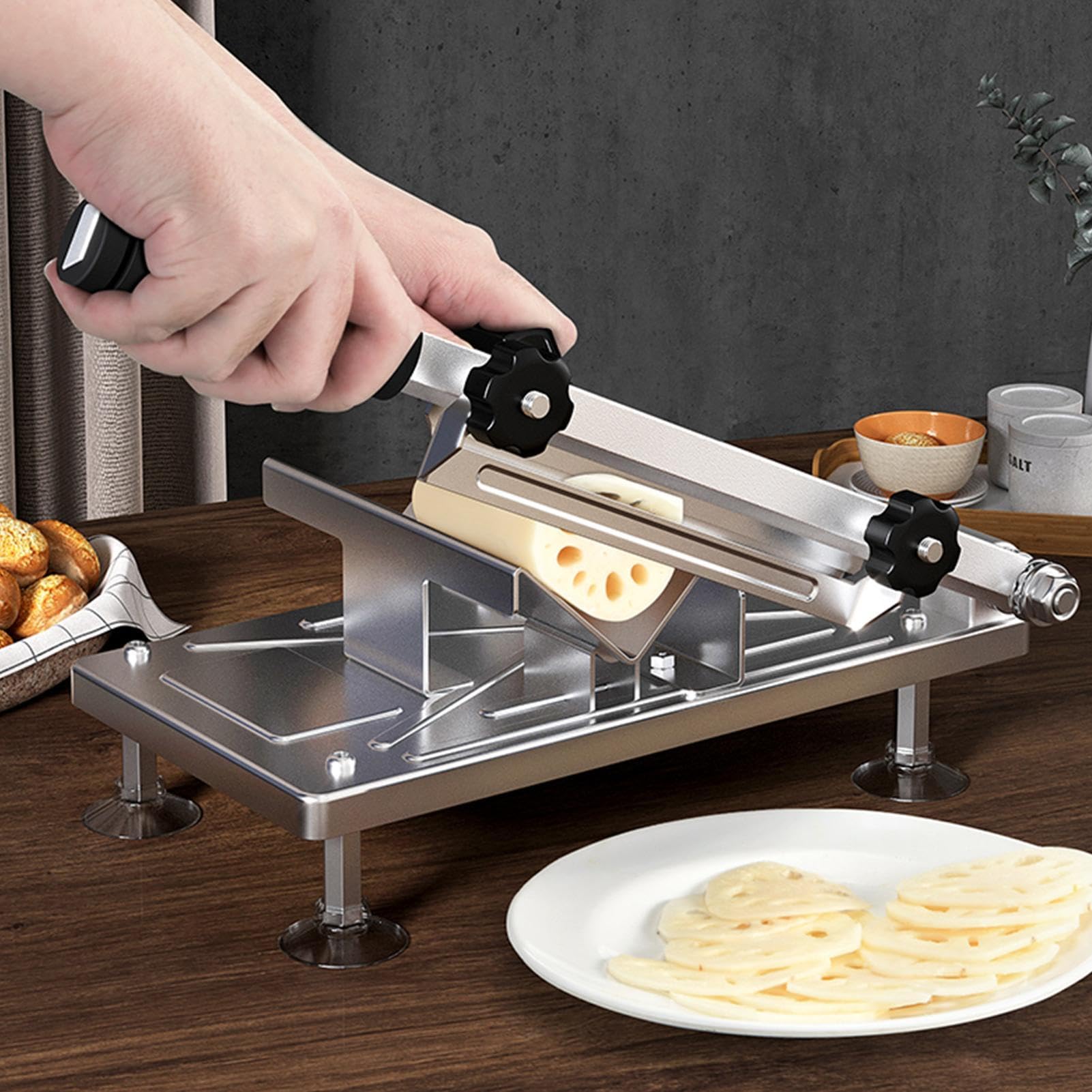 Tagliacarne manuale - Taglierina a mano da cucina in acciaio inossidabile
