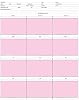 ECG Mount for 12-Lead Tracing, 8 12 X 11 Portrait Mount Sheet, Peel & Stick, 100pk