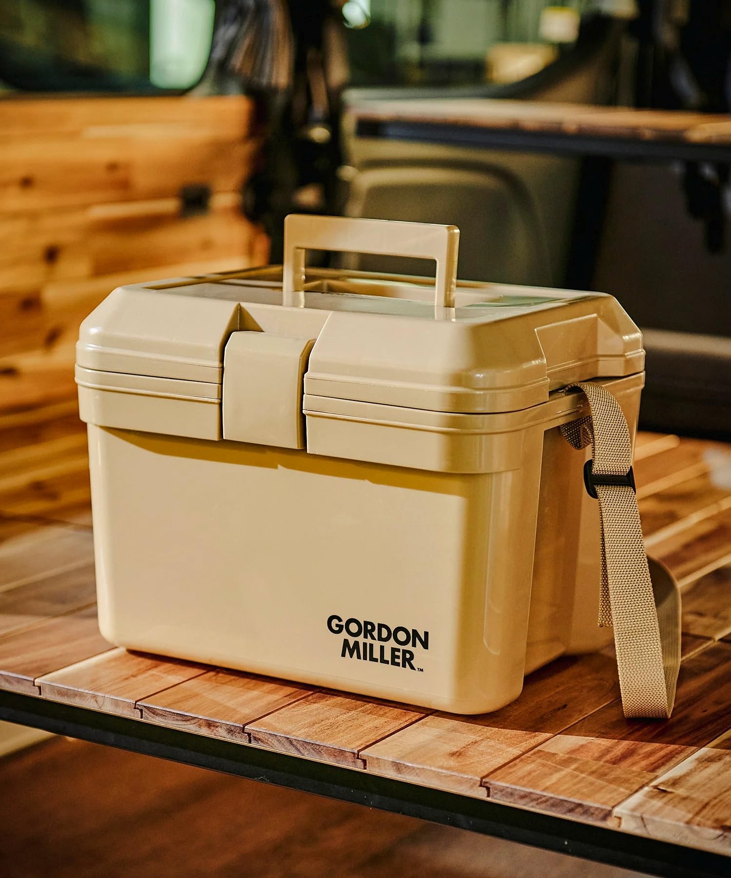 Amazon | GORDON MILLER 車用 クーラーボックス 14L コヨーテ