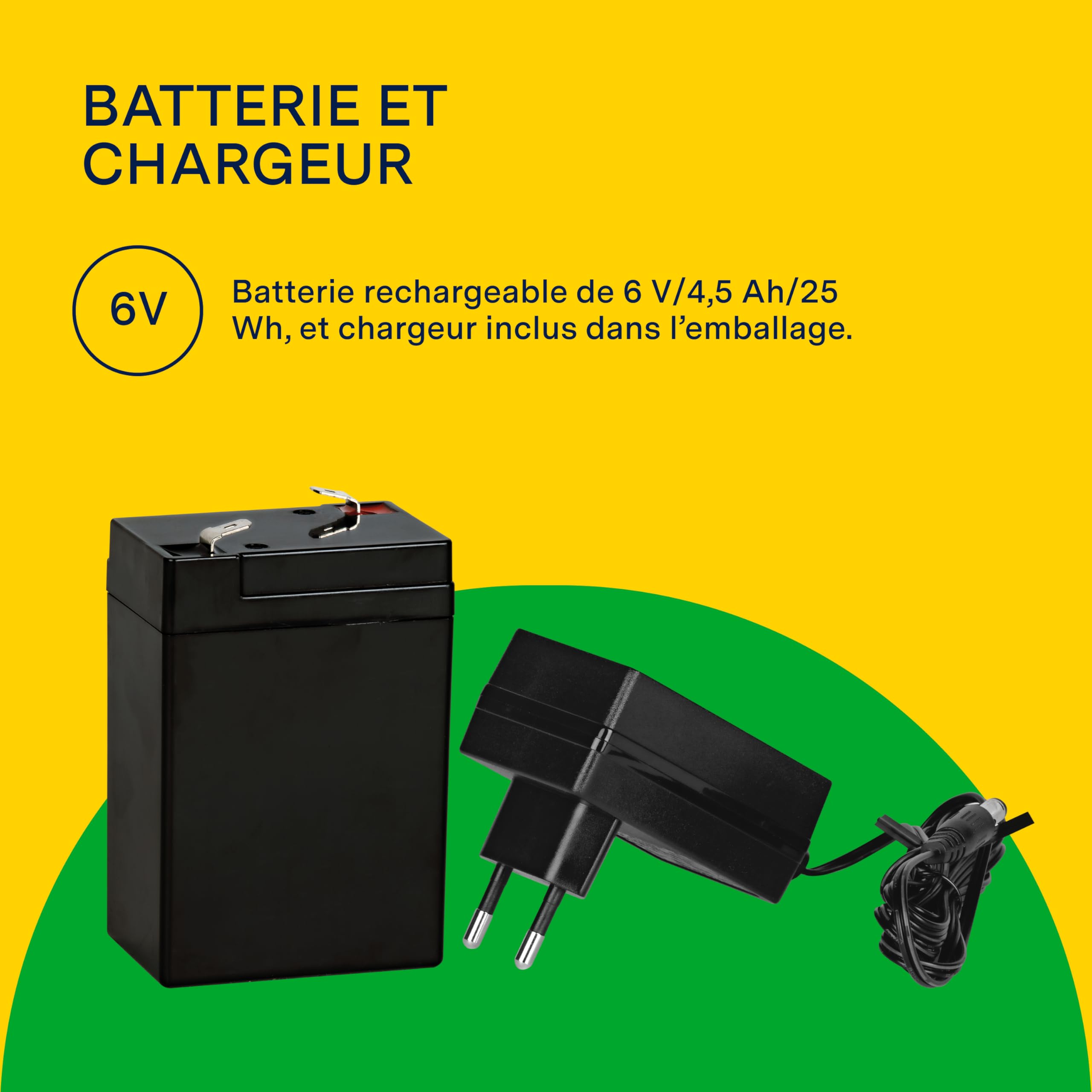 PEG John Deere Mini Tractor Tracteur Électrique 6V pour Enfants dès 1 an avec Batterie Rechargeable, Lumières LED, Klaxon, Sons et Mélodies
