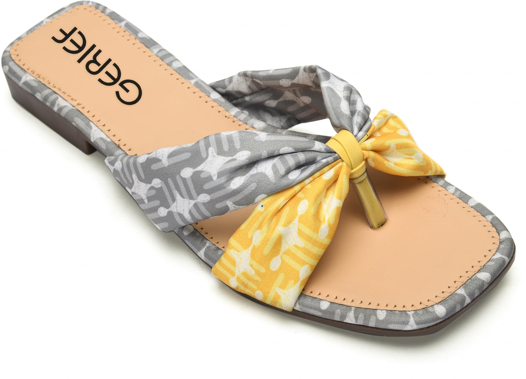 GERIEF Women Stylish Trending and Comfort Fancy Flat Fashion Sandal, Grey (B0CG2NH433) Amazon Price History, Amazon Price Tracker