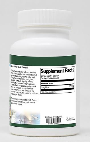 Miniatura 2 de Terravita L-Arginina Polvo (1 oz, ZIN 524089)