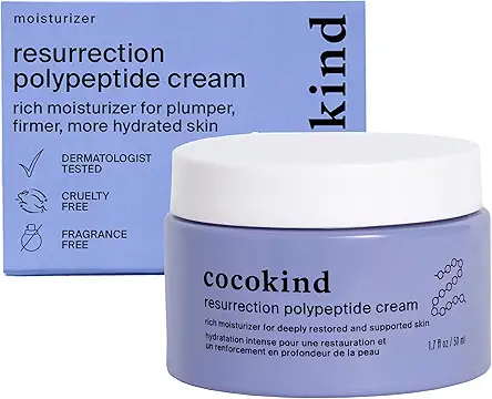 Cocokind Resurrection Polypeptide Cream, Hydrating Face Moisturizer with...