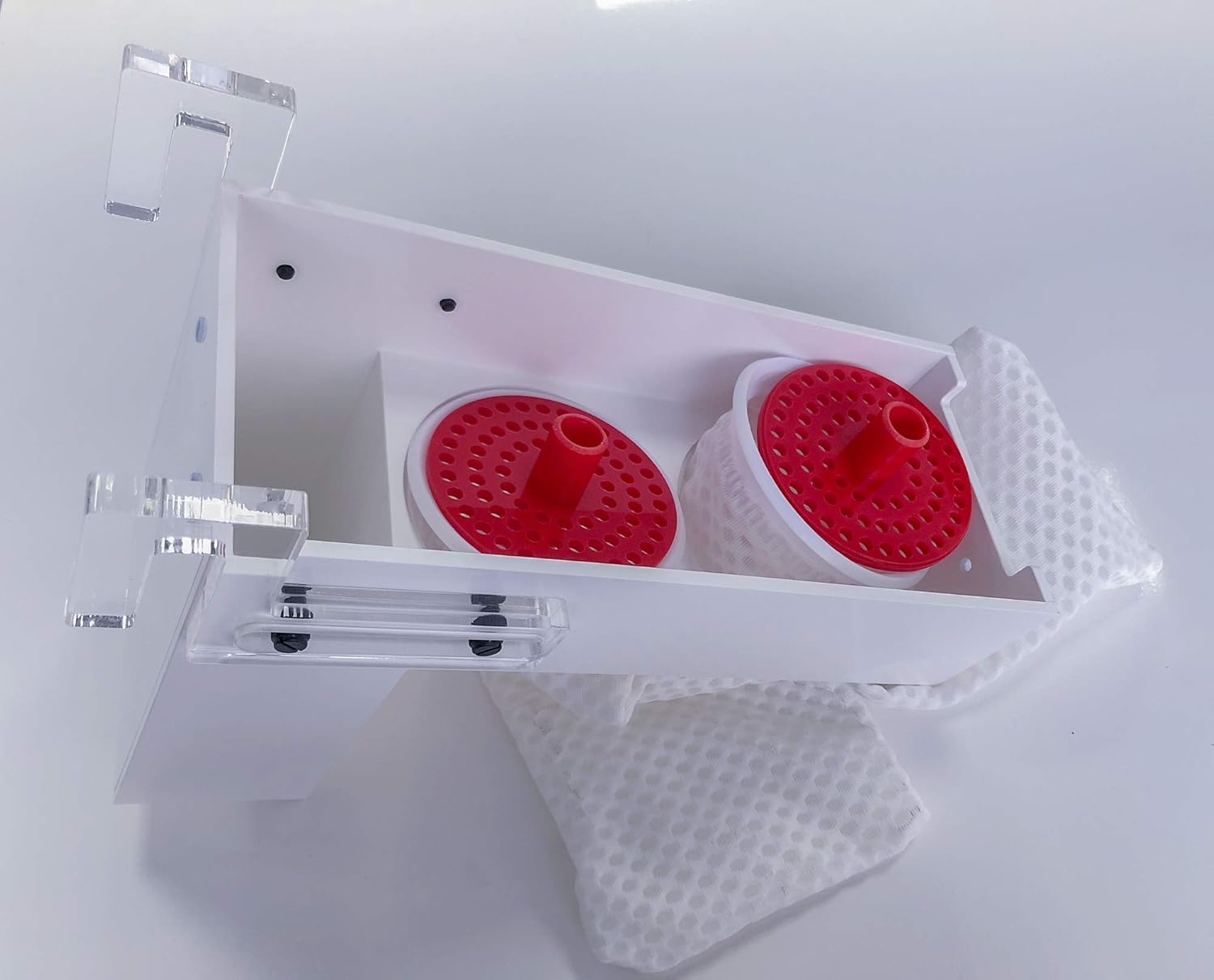 SMASOR Filter Sock Holder Double Hole Filter Bag Holder 4