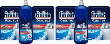 Finish Bulaşık Makinesi Parlatıcı 800ml + Tuz 2x1500gr