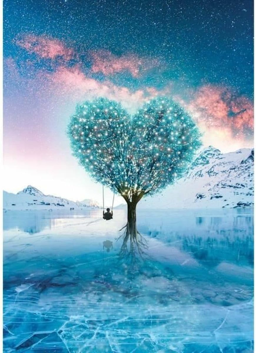 Nathan - 1000 Piece Puzzle - The Tree of Dreams - Diego Hernandez - Adults and Children from 14 Years Old Puzzle - Photo d'Art Collection - 12000905