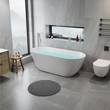 Go Bathrooms Freestanding Bath 1700x750mm Double Ended Round