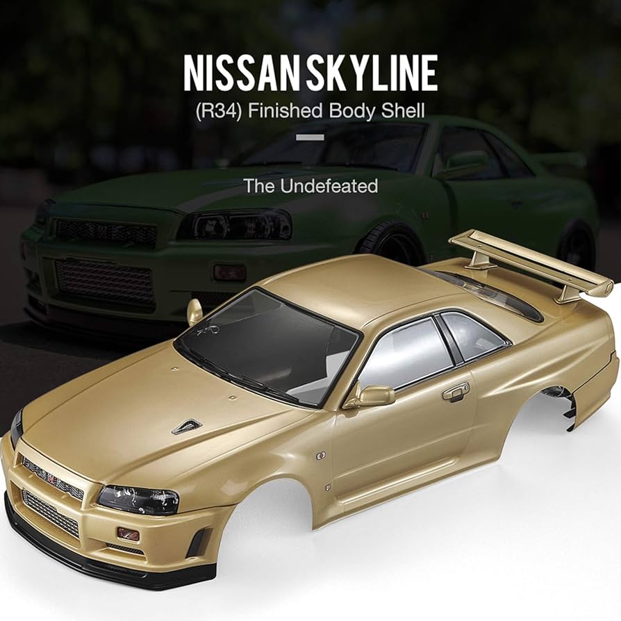 Amazon.co.jp: キラーボディ48645日産スカイライン（R34）1/10