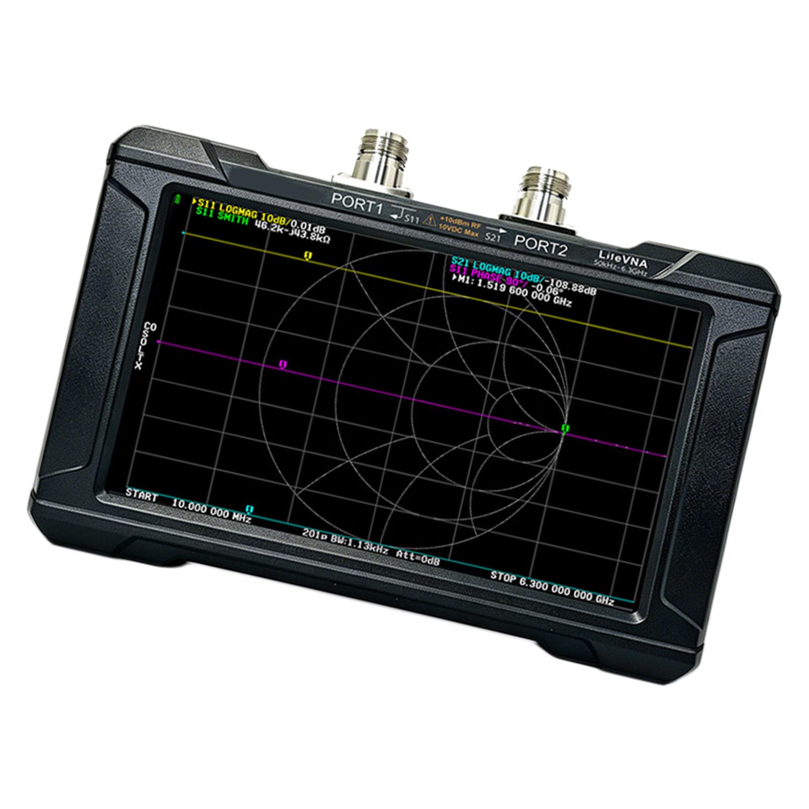Medidor de frecuencia portátil LiteVNA 67