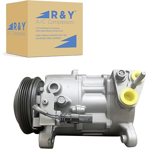 RYC Automotive Air Conditioning Compressor and A/C Clutch AIG381