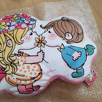 水森亜土さんのサイン入りミニクッション２点セット 水森亜土さんのサイン入りミニクッション2点セット