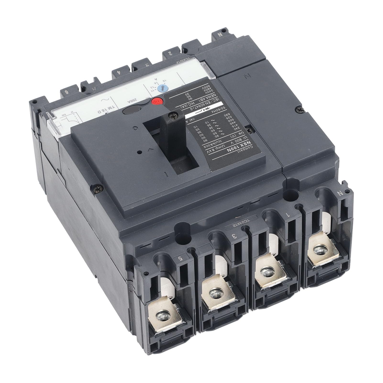 Kadimendium Wyłącznik Automatyczny 4P Kompaktowy i Wysokowydajny Wyłącznik Różnicowoprądowy 100 A do zastosowań Elektrycznych 220 V 380 V