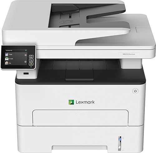 Lexmark MB2236i Impresora láser monocromática inalámbrica multifunción con pantalla táctil a color de 28 pulgadas impresión estándar a dos caras