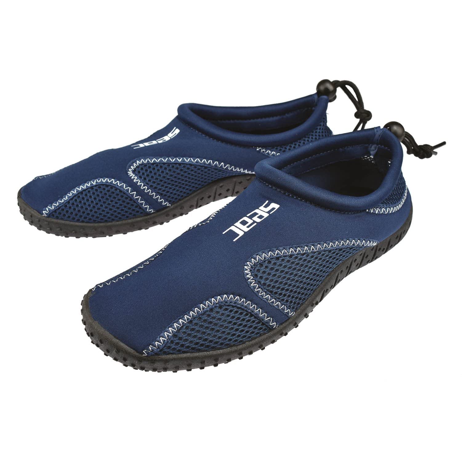 SEAC Women's Sand Rock Shoes Beach and Sea, White Blue, 3.5 UK