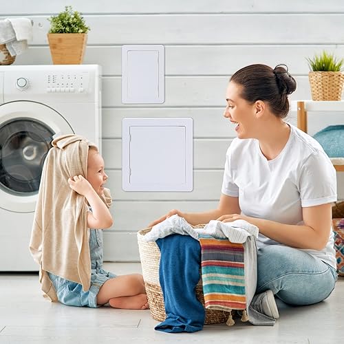 Miniatura 5 de PNKKODW Panel de acceso de fontanería para paneles de yeso, 12 x 16 pulgadas, puerta de acceso de plástico, panel de acceso de pared, techo