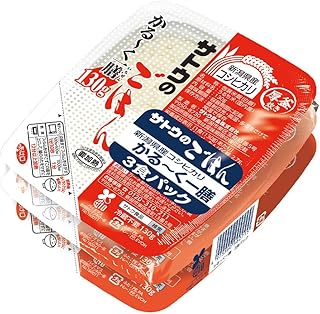 サトウ食品 サトウのごはん 新潟産コシヒカリ かる~く一膳 3食パック(130g×3)×4個