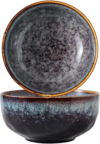 Miniatura 7 de Juego de cuencos de 22 onzas para servir, juego de cuencos de cerámica de 2 a 5.75 pulgadas para ensalada, sopa, cuencos de cereales para cocina