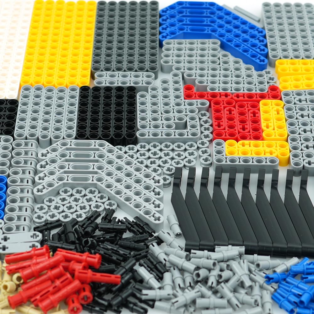 Juego de Bloques Ténicos para Robot, Mecanicas | Viga en differente forma, Perno, Brazo, Perno