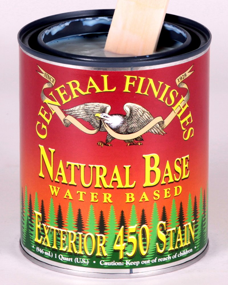 Buy General Finishes Water Based Exterior 450 Stain Natural Base Quart