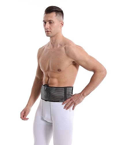 Miniatura 2 de Cinturón de hernia umbilical para hombre (almohadilla de compresión premium). Cinturón de hernia umbilical para mujeres prevención de cirugía. Faja
