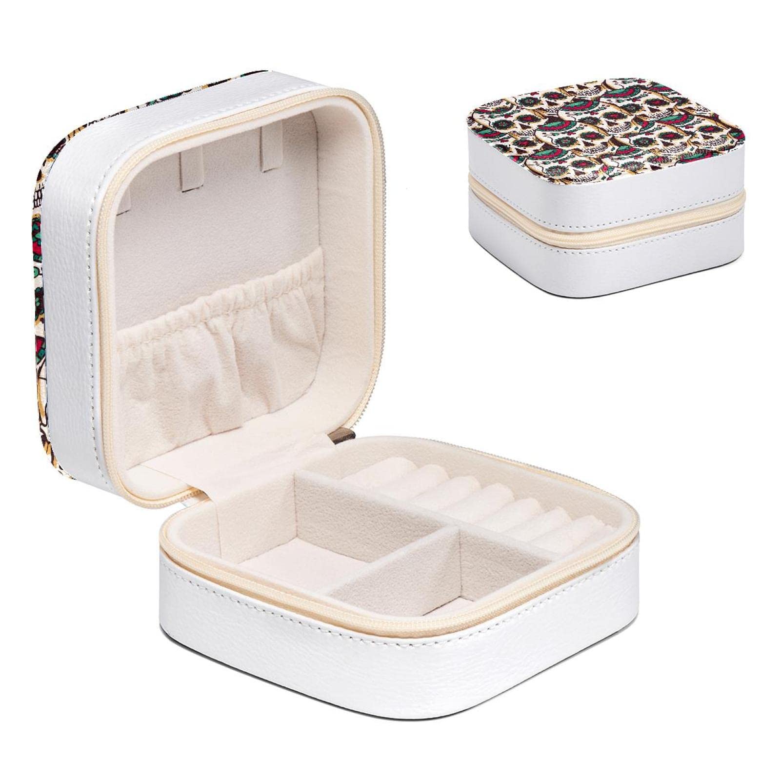 Boîte à bijoux de voyage pour ranger bagues et colliers
