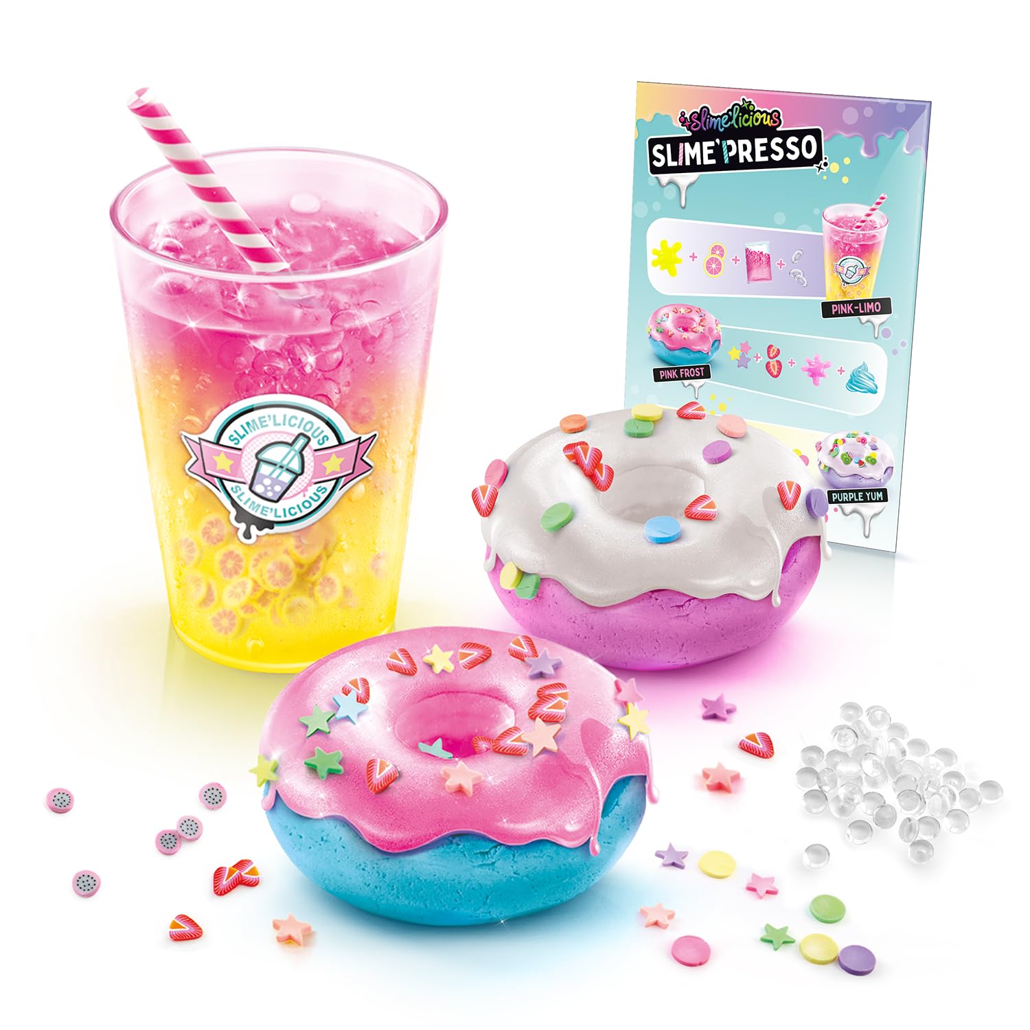 Canal Toys - Slime'Presso - Zrób i dostosowuj swoje pączki Slime DIY - SSC 257, Niebieski
