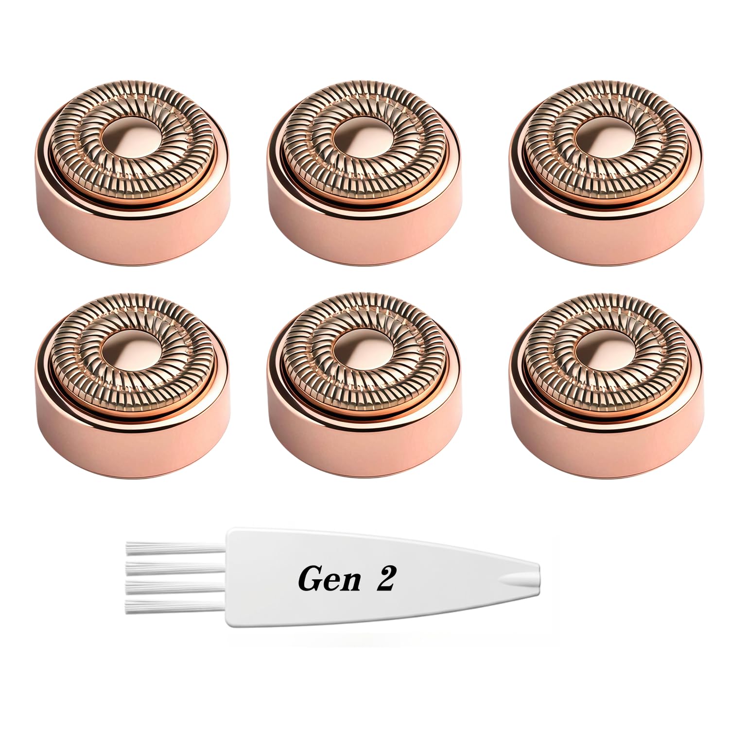 Flawless Replacement Heads for Facial Hair Remover - Gen 2