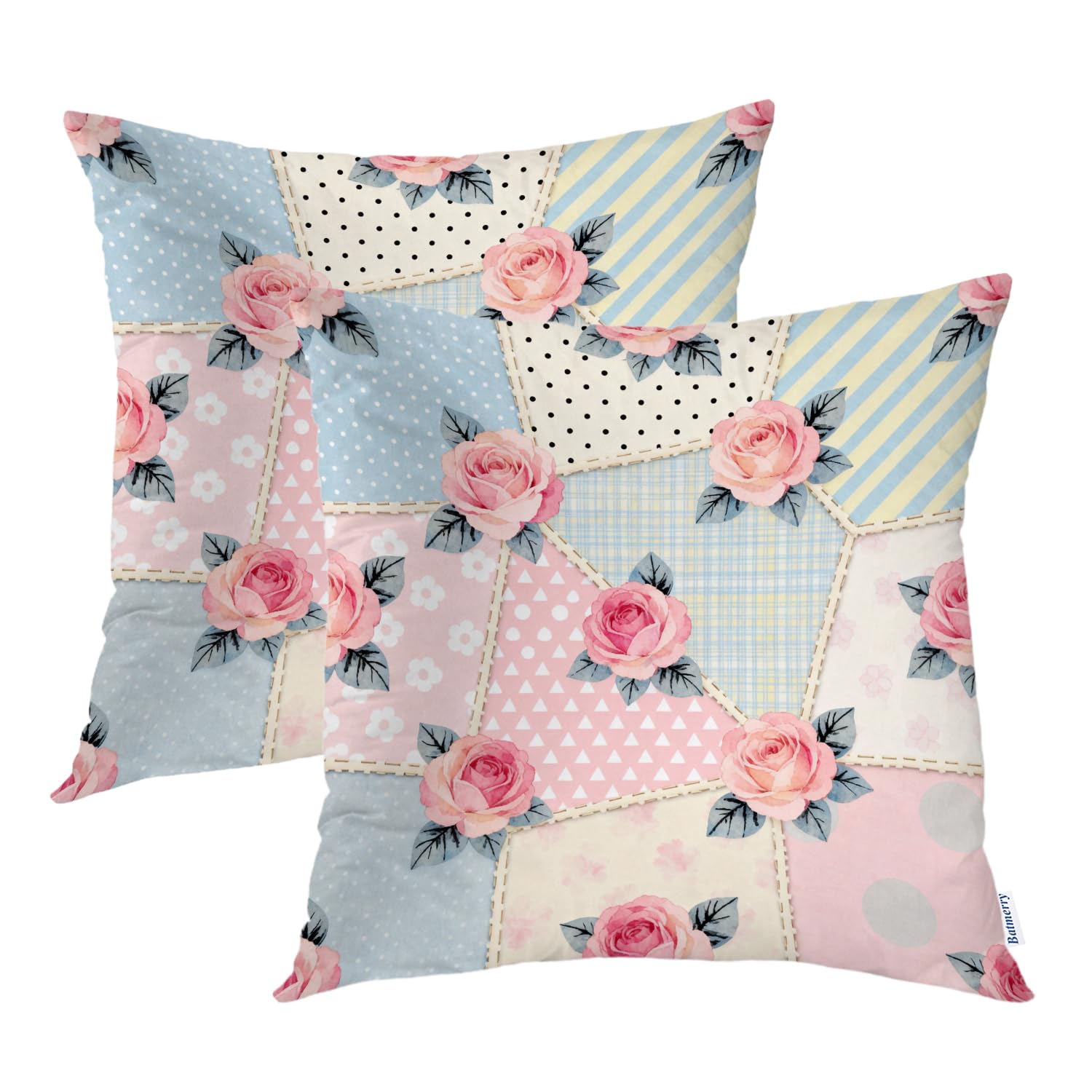 Housse de coussin fleurie pour rénover un canapé fatigué