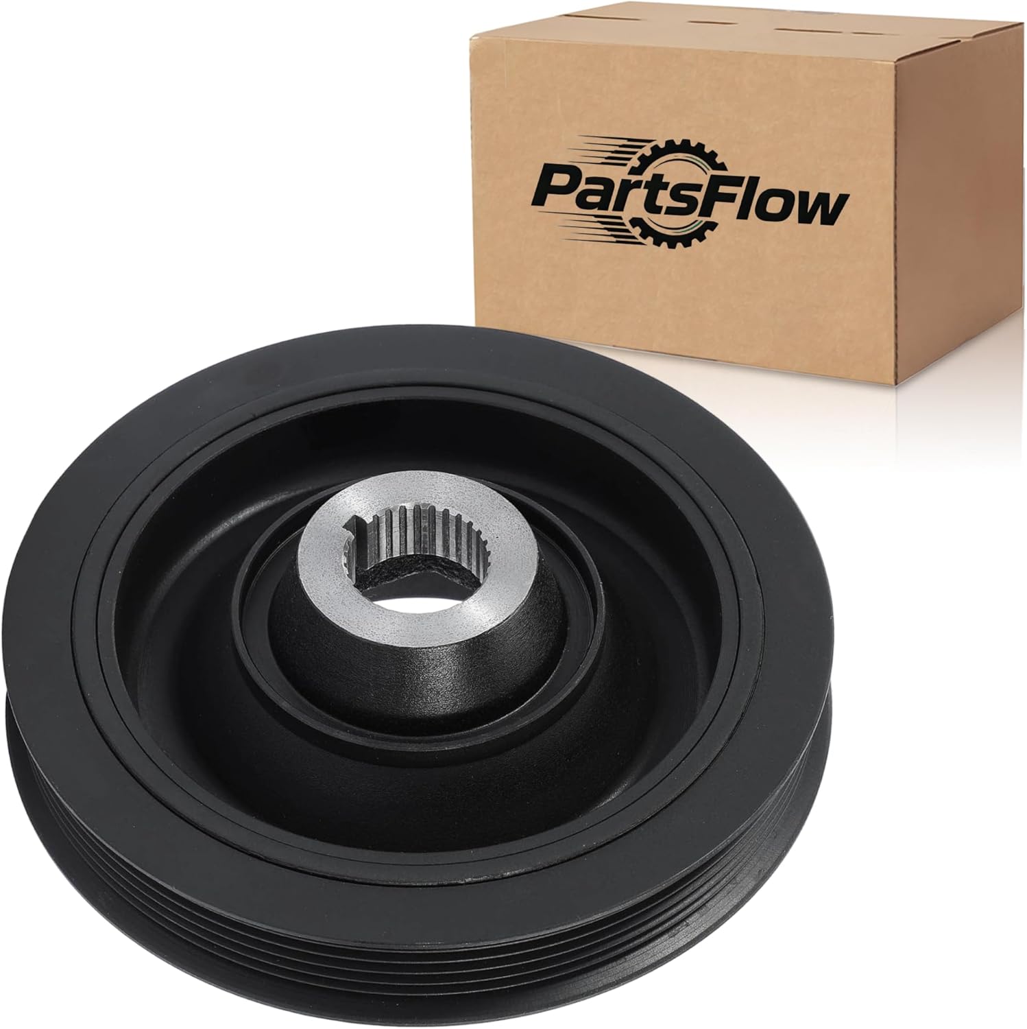 594-187 Engine Harmonic Balancer Crankshaft Pulley Compatible with Honda Accord 1998-2002 Odyssey 1998 Acura Cl 1998-1999 Isuzu Oasis 1998-1999 L4 2.3L 5862059270