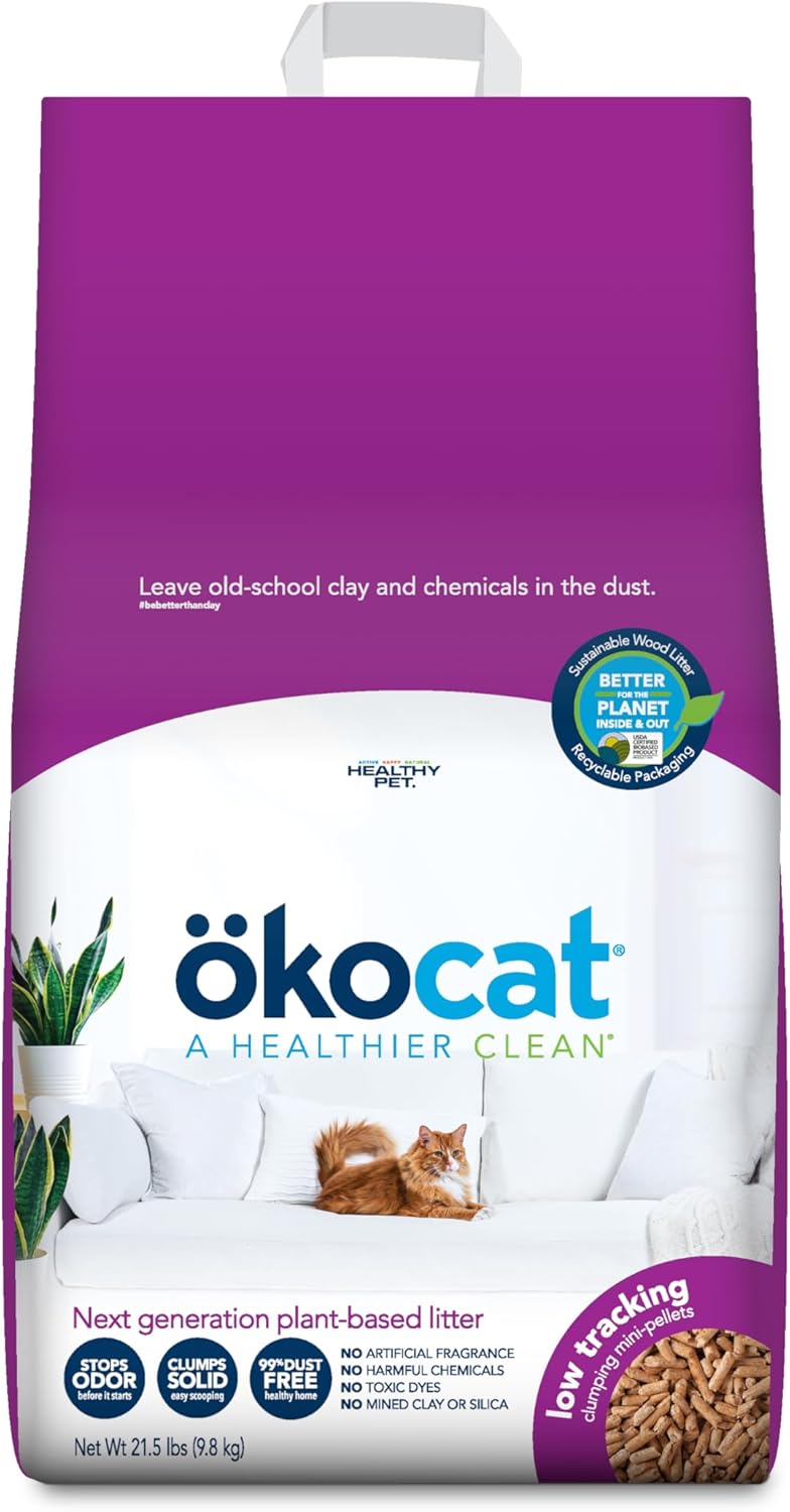 ökocat Less Mess (Low Tracking) Clumping Litter