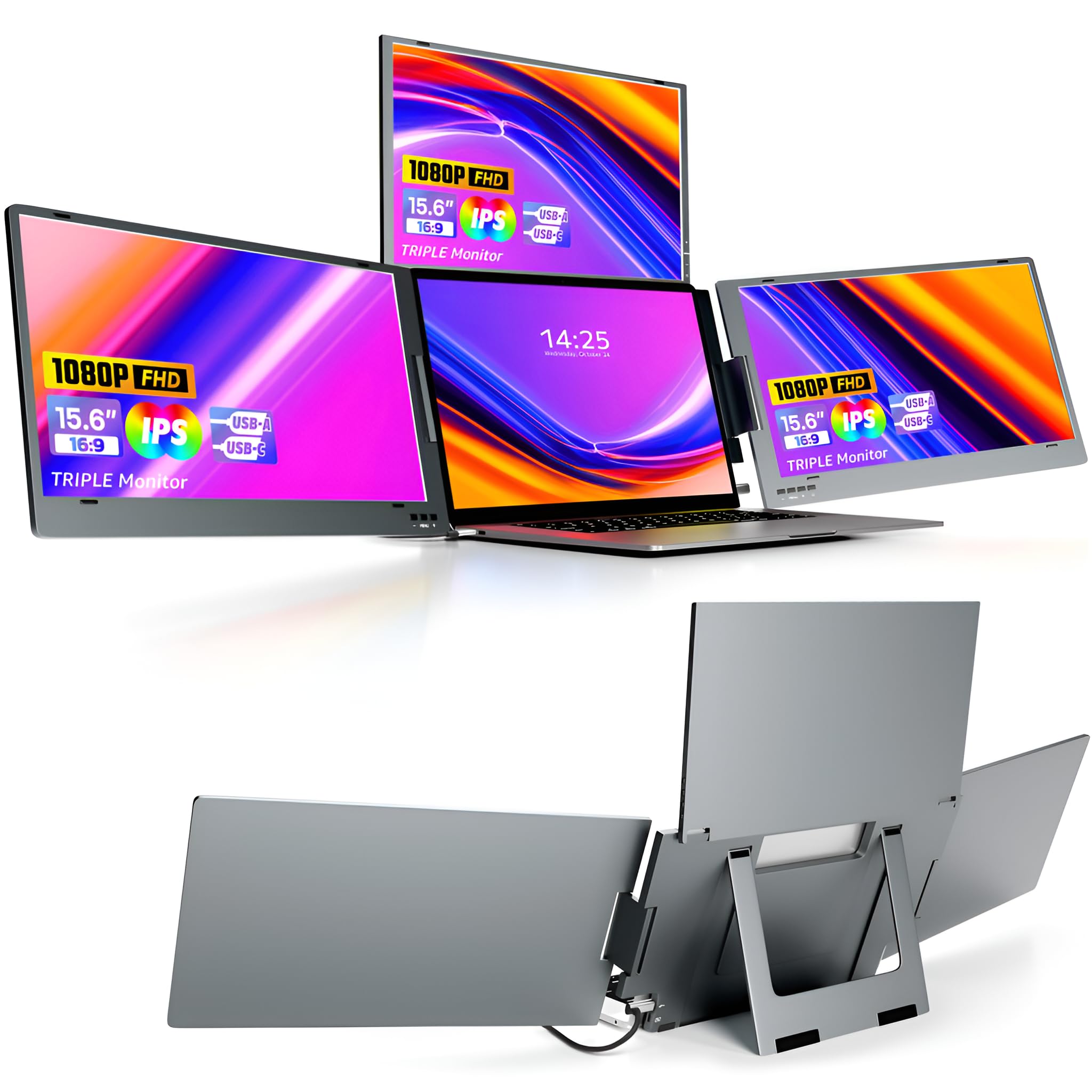 Amazon.co.jp: 【2026新型・トリプルモニター】X90G 15.6インチ
