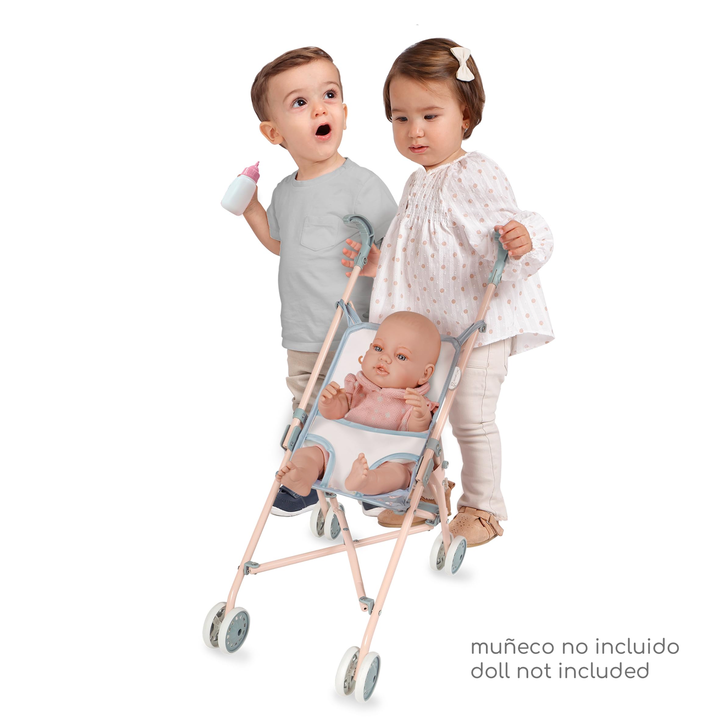 Coco-Klappstuhl DeCuevas 90080, Blau und Weiß