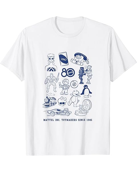 Mattel 80th - Mattel Inc. Toymakers Since 1945 T-Shirt