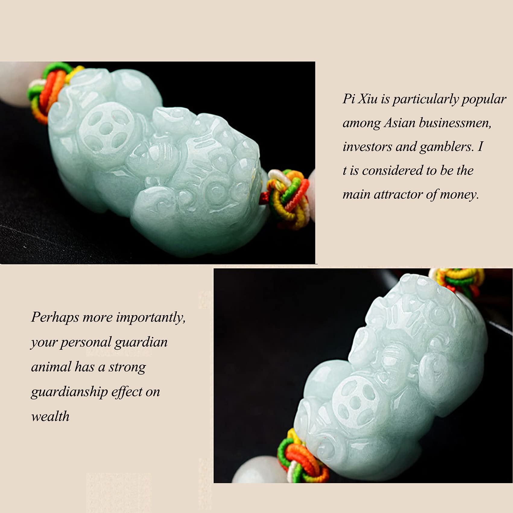 Pulsera Feng Shui,Pulsera Feng Jade para Mujeres Hombres Amuletos de la Suerte Piedras Preciosas Amuleto de Hilo Rojo Chino,Rojo,Ágata Roja