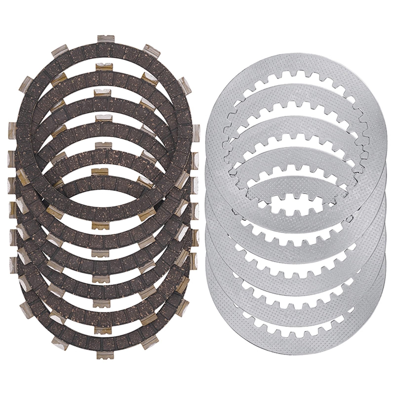 Kupplungsscheibe Motorrad Einfach Zu Ersetzen Teile Kupplung Reibung Platten Kit Disc Set Für Yamaha XVS400 Drag Star 1996-2008 2010 2012-2014 2016 2017